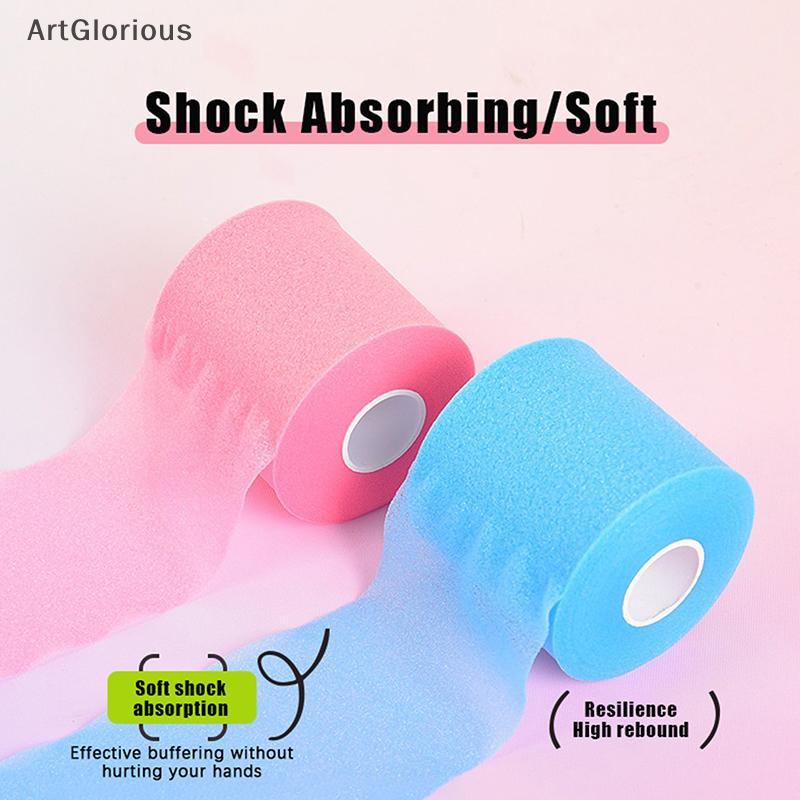 Art Grip Cushion Wrap สำหรับแบดมินตันและเทนนิส ขนาด 3/6/7 ซม. ลดแรงกระแทกดีเยี่ยม พร้อมฟิล์มรองพื้น