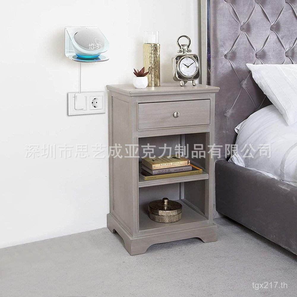 ชิ้นส่วนลําโพงขาตั้งห้องนอน Smart Echo ลําโพงขนาดเล็กลําโพง 4th Generation AI2Dot Wall Mount Wall Mo