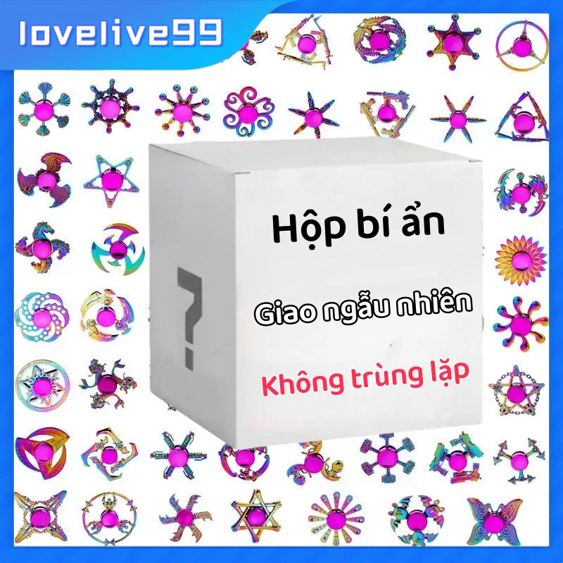 จัดส่งแบบสุ่ม - METAL SPINER Fidget Spinner ทําจากโลหะผสมสังกะสี