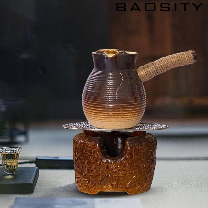 [ความเบา] กาน้ําชาเซรามิกกาต้มน้ําชาด้ามยาวเครื่องชงชากาต้มน้ําใบชาทนทานชา - รูปที่ 5