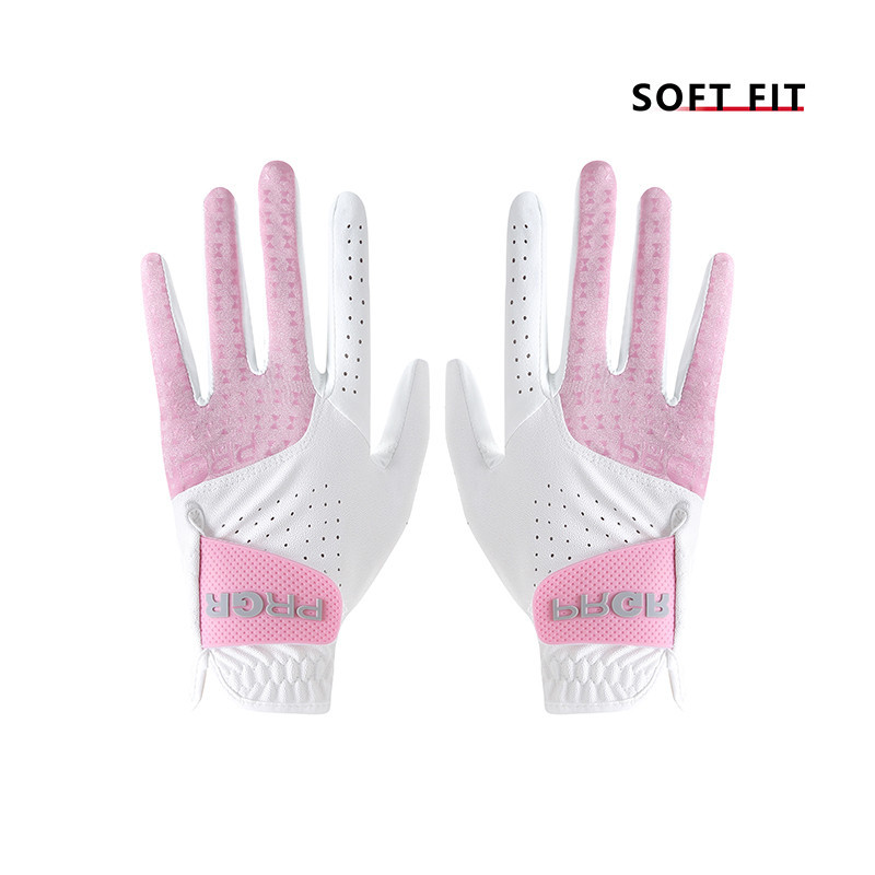 ถุงมือกอล์ฟสำหรับผู้หญิง PRGR SOFT FIT Golf Gloves High-Performance Grip  WST-8604