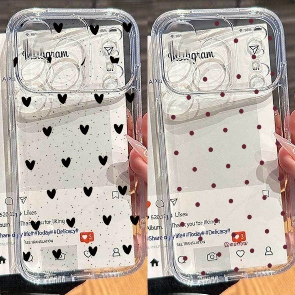 Small Love Heart Polka Dots Bow สําหรับ Xiaomi Redmi หมายเหตุ 10 11 12 Pro 5G 4G 10S 11S 12S Redmi 1