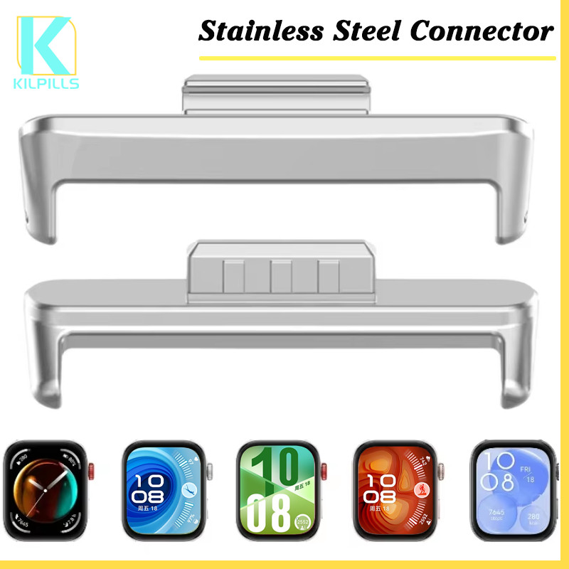 ตัวเชื่อมต่อสแตนเลส for Smartwatch Huawei Watch Fit 4 Pro / 4 / 3 การเชื่อมต่อโลหะ Link for Smartwat