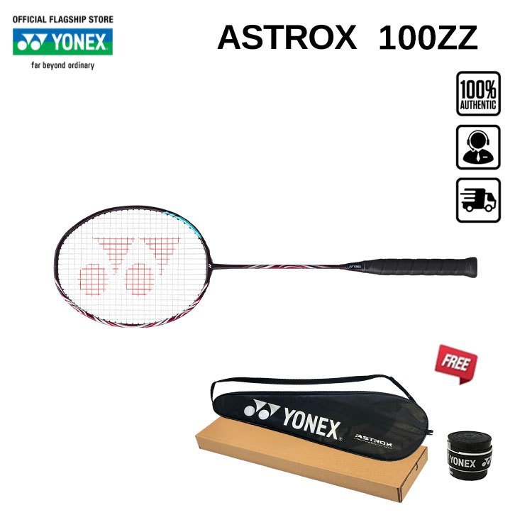 YONEX ASTROX 100ZZ คุเรไน แบดมินตันราคเก็ตเต็มคาร์บอน NANOFLARE 1000 เดี่ยว 4U 22-30Lbs 83g