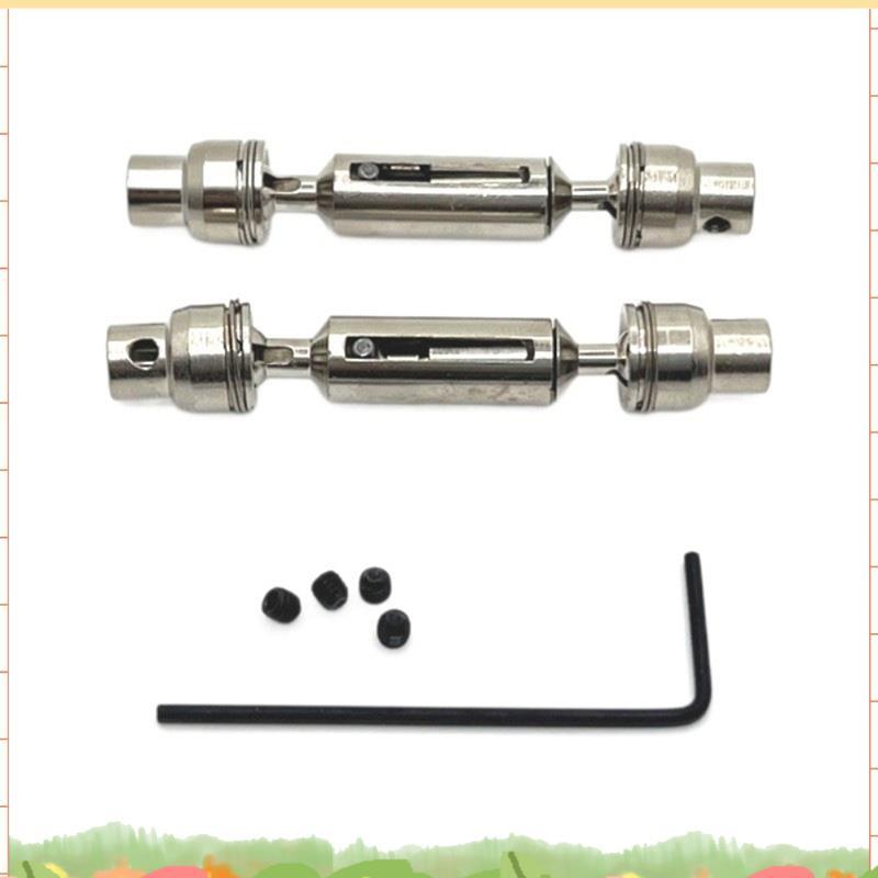 RC รถอัพเกรดด้านหน้าด้านหลังไดรฟ์เพลาชุด RC รถอัพเกรดส่วนด้านหน้าด้านหลังไดรฟ์เพลาสําหรับ 1/16 C64 C