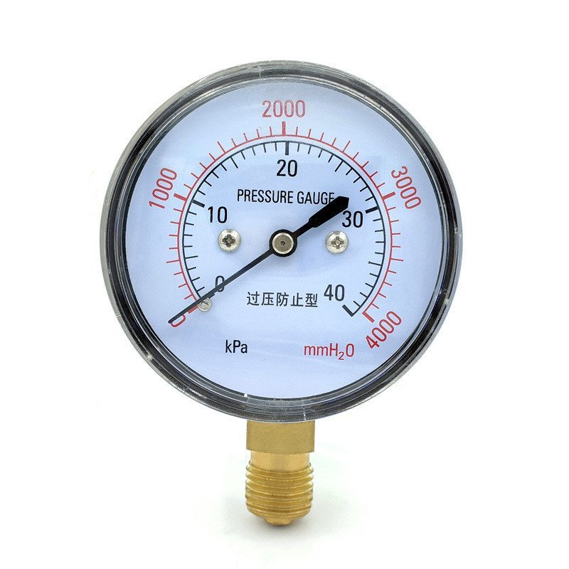 แก๊สฟิล์ม * YE เครื่องวัดความดันอากาศ 16KPaM20 0-25KPa1.5 กล่องเครื่องวัดความดัน 60KPa60 วัน 40KPa 8