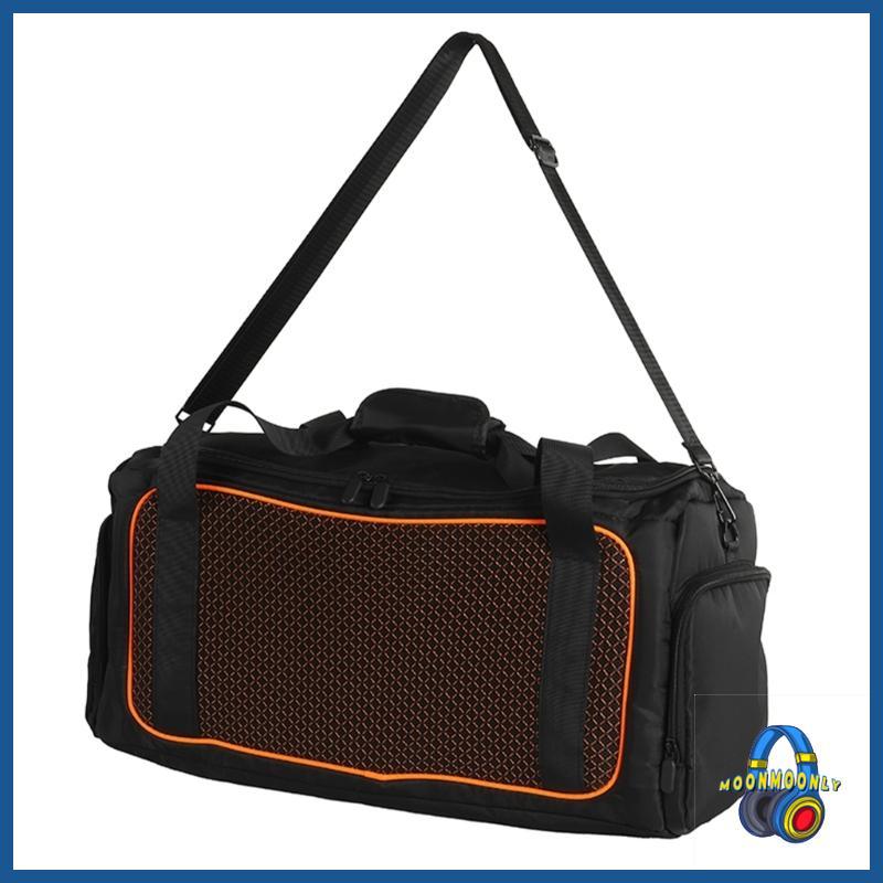 MOON Travel Speaker Storage Bag Water Repellents Fabric Construction with Heavy Duty Zippers for On 