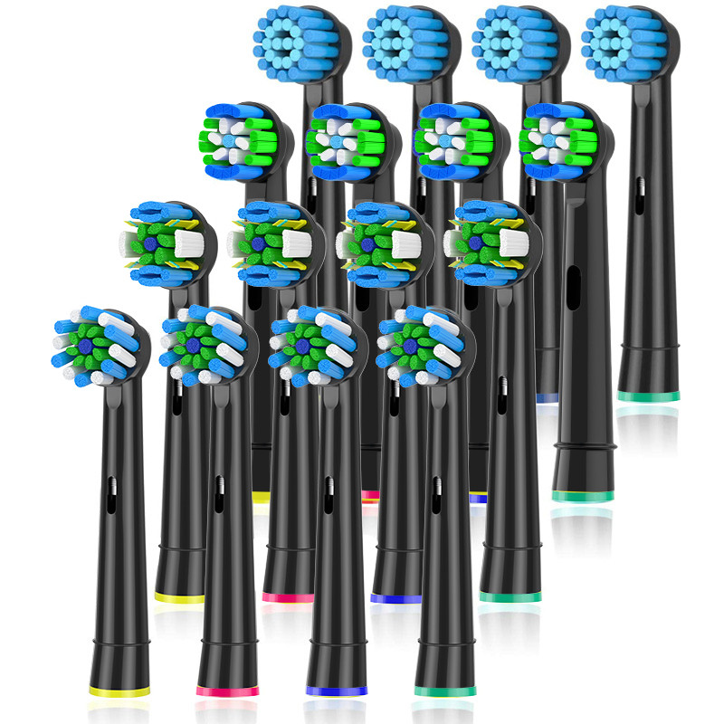 Replacement Toothbrush Heads Compatible Braun Oral b 7000/Pro 1000/9600/ 5000/3000/8000/Genius Smart