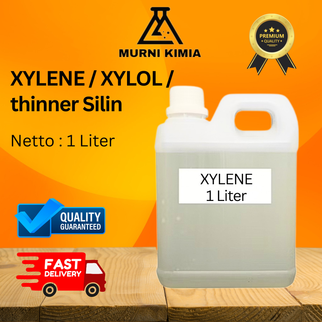 [ORIGINAL] Xylene 1 ลิตร / Xilin / Silin / Solvent Xilin / Xylol / Thinner Silin