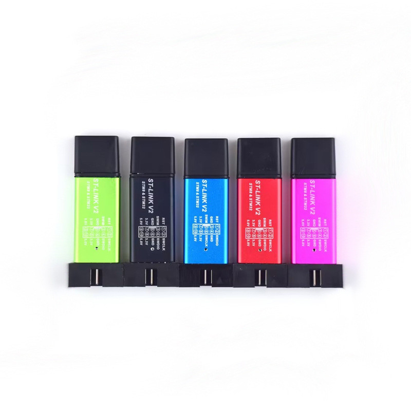 ใหม่ทุกวันมาถึง/ST-LINK V2 STM8/STM32 โปรแกรมเมอร์จําลอง stlink Downloader Line Burner Tester 11.20