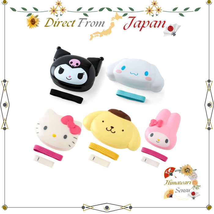 Sanrio Face Lunch Box Kuromi Cinnamoroll Hello Kitty Bento【 Direct from Japan 】