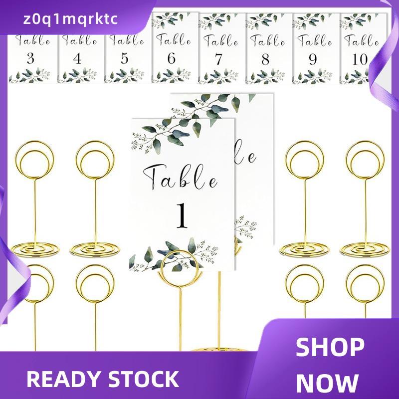 z0q1mqrktc ที่วางตัวเลขตั้งโต๊ะ Place Card ที่วางกระดาษ