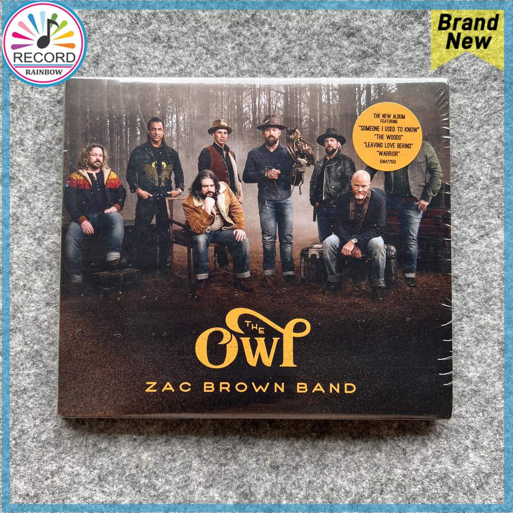 Zac Brown Band The Owl Original CD Album [Sealed] Brand New IP0789 THMC20260510
