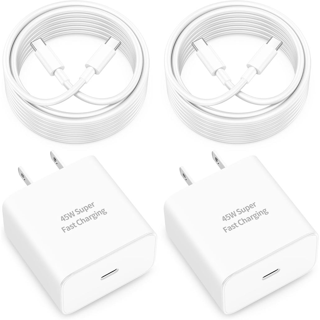 45W USB C Fast Charger for Google Pixel 10/10 Pro/10 Pro XL Fold/9/9 Pro XL/9 Pro Fold/8/8a/8 Pro/7/