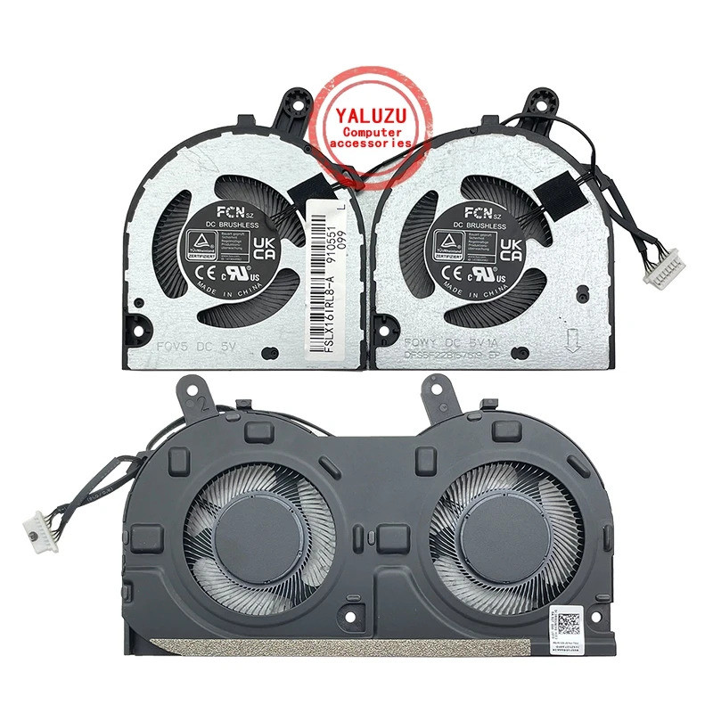 แล็ปท็อปใหม่พัดลมระบายความร้อน CPU สําหรับ Lenovo IdeaPad Slim 5 XiaoXin 16 IAH8 83BG/16 IRL8 82XF/1