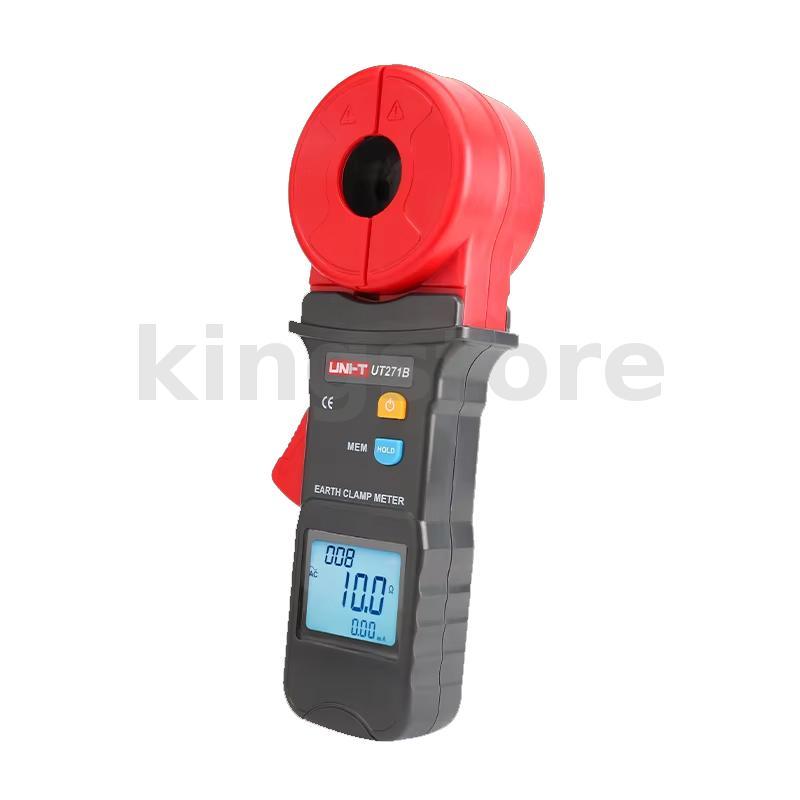 UNI-T UT271A UT271B UT271C Clamp Ground Resistance Tester ความแม่นยําสูงการวัดที่ถูกต้องขนาดใหญ่ขากร