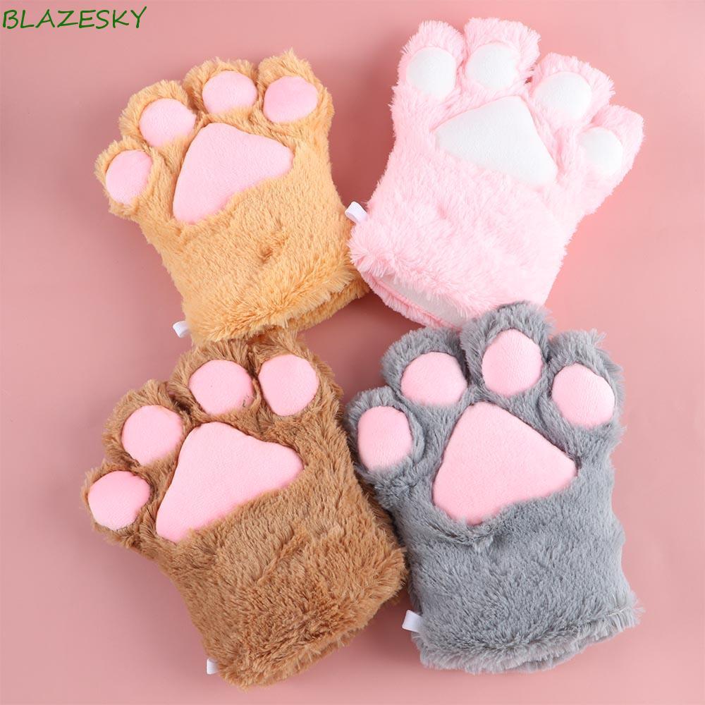 BLAZESKY ถุงมือกรงเล็บแมว ดีไซน์น่ารักสำหรับแมว