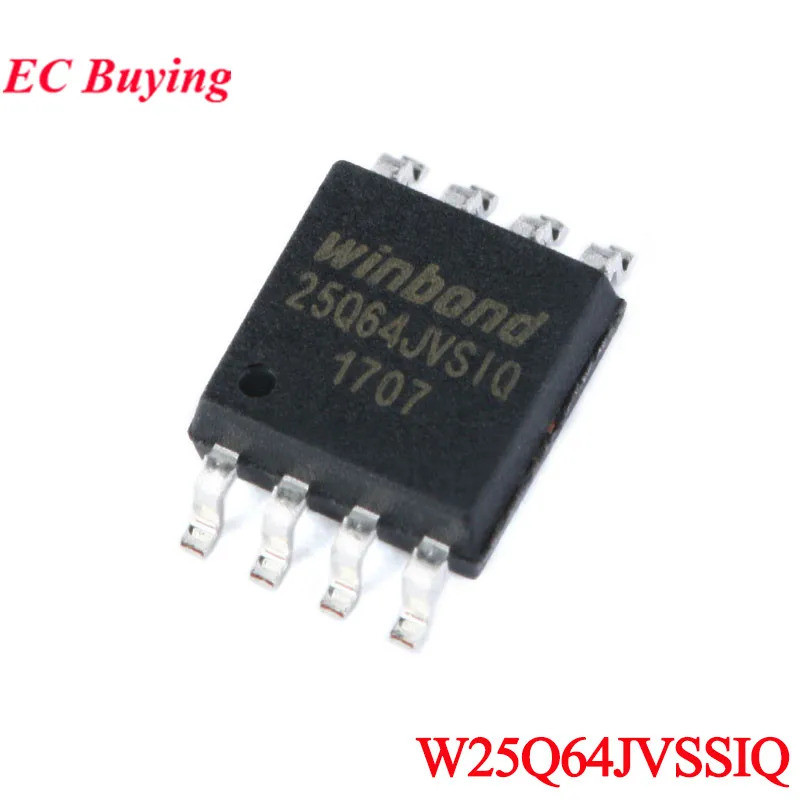 10 ชิ้น/1 ชิ้น W25Q64JVSIQ 25Q64JVSIQ W25Q64JVSIQ 25Q64JVSIQ SOIC-8 64Mbit SPI แฟลชหน่วยความจําชิป I