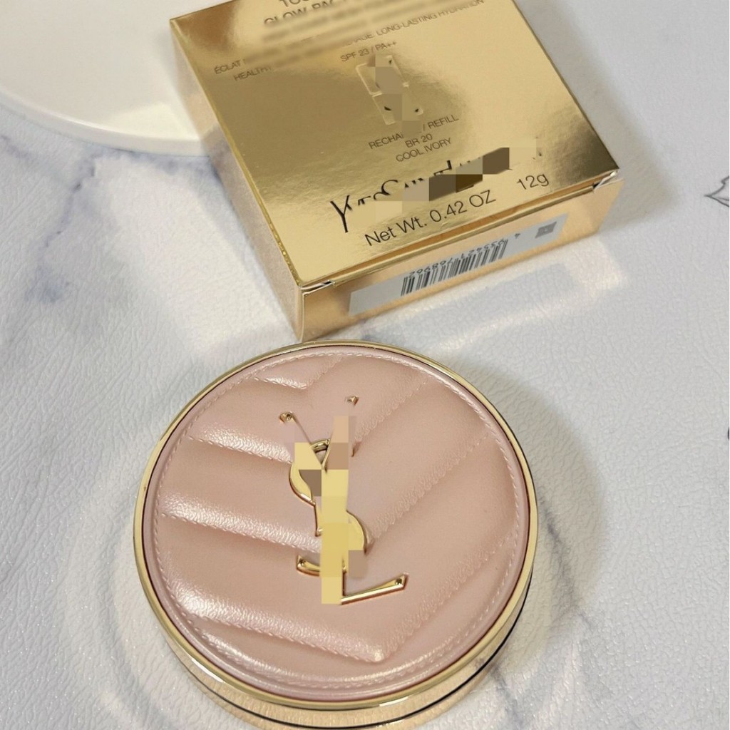 Y Saint Luos Black Feather Air Cushion Star Diamond Ink Air Cushion B10 คอนซีลเลอร์ Moisturizing Gen