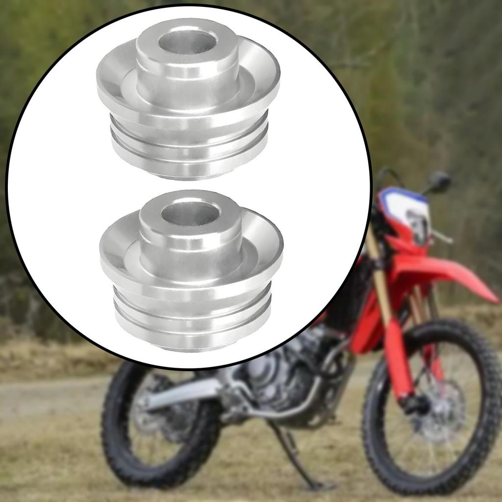 Movirtue 2x ดุมล้อเพลาชิ้นส่วนล้ออลูมิเนียมสําหรับ Honda Crf450x 2005-2017 ct 125 2021-2023 Crf 250 