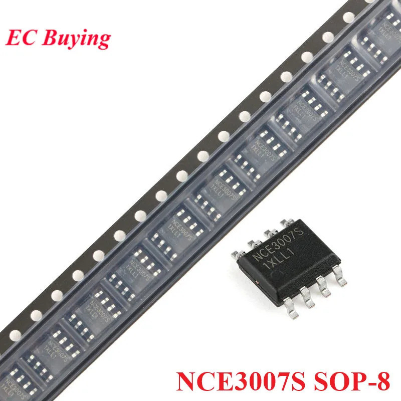 10 ชิ้น/ล็อต NCE3007S SOP-8 NCE3007 NCE 3007 3007S SOP8 -30 V/-6.5A P-channel MOS FET Field-effect ท