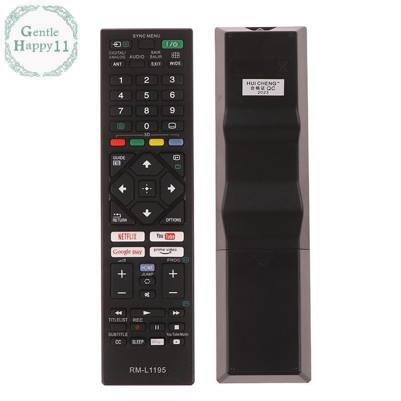 GentleHappy Universal สมาร์ททีวีรีโมทคอนโทรลสําหรับ Sony LCD LED Bravia TV RM-L1195 RM-YD005 RM-YD09