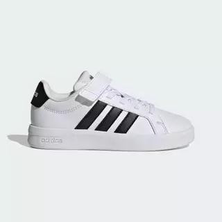 adidas ไลฟ์สไตล์ รองเท้า GRAND COURT 3.0 สำหรับเด็ก เด็ก สีขาว HP3531