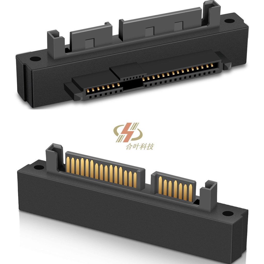 SFF-8482 เมนบอร์ด SAS ถึง sata อะแดปเตอร์เซิร์ฟเวอร์ SAS ฮาร์ดดิสก์ไปยัง SATA22pin การ์ดอะแดปเตอร์