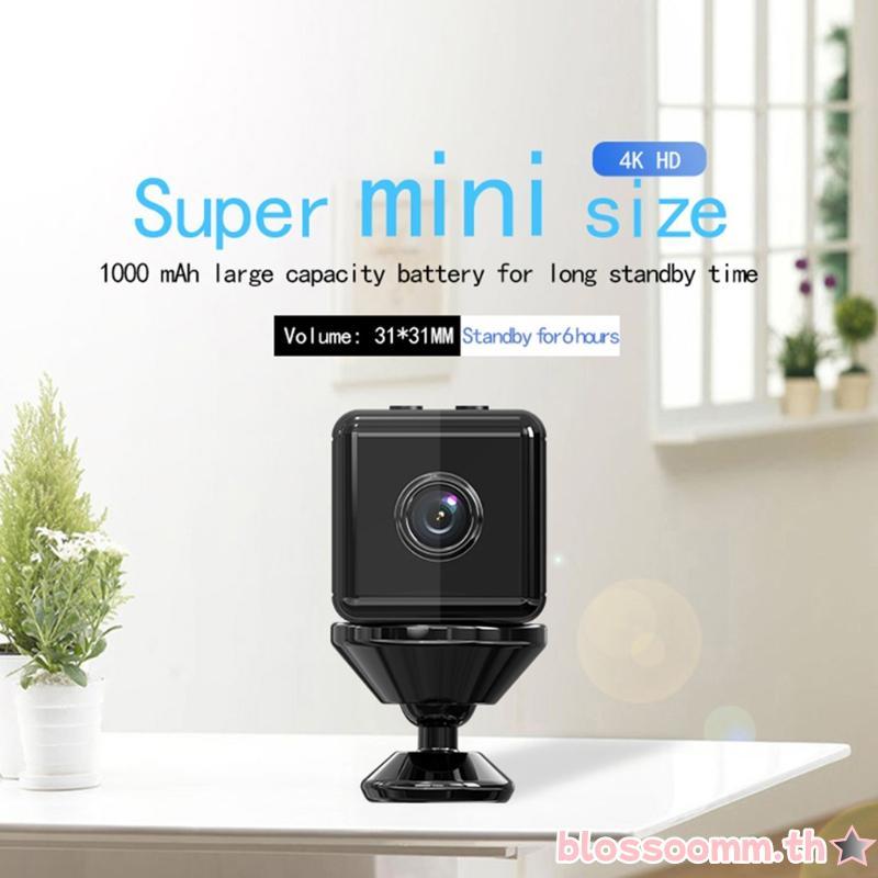 BLOSS X6D Monitor เว็บแคมเฝ้าระวัง 1080P กล้อง DV ทางอากาศรองรับการตรวจจับการเคลื่อนไหว