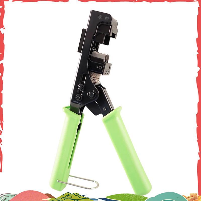 CAT5/5e และ CAT6/6A Jack Punch Down Tool, มุม 90 องศา, อะแดปเตอร์การกําหนดค่าที่รวดเร็ว