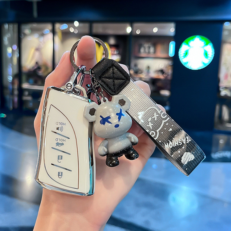 ฝาครอบกุญแจรถเหมาะสําหรับฝาครอบกุญแจ Lexus Lexus Lexus Lexus พวงกุญแจฝาครอบป้องกัน UILO