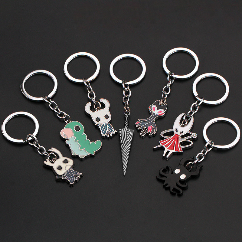 [Manmei] สินค้าเกม HollowKnight HollowKnight Abyss Bumblebee Pure Sword Nail Bag พวงกุญแจโลหะ