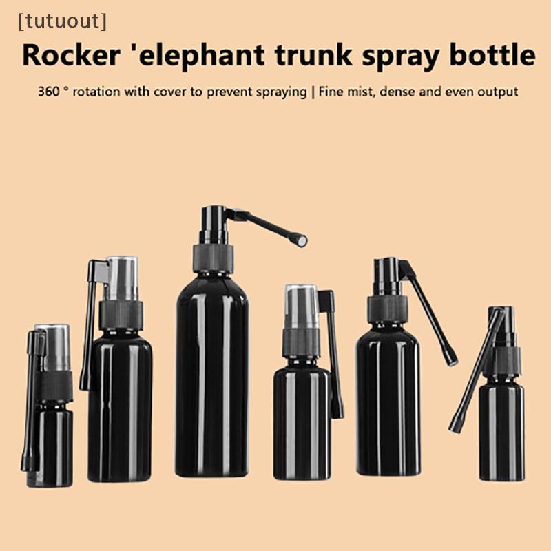 [tuout] 10 Ml-100 Ml เปล่า PET Nasal Bottles Pump er Mist Nose Refillable Small Rotation Mist Bottle