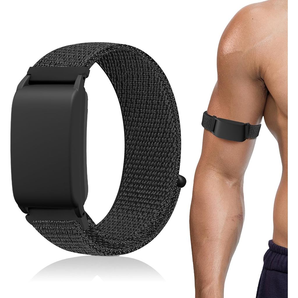 Laband Hook และ Loop Nylon ใช้งานร่วมกับ Whoop 4.0/3.0 Bicep Band, 22 มม. Quick Release ข้อเท้า/Arm 