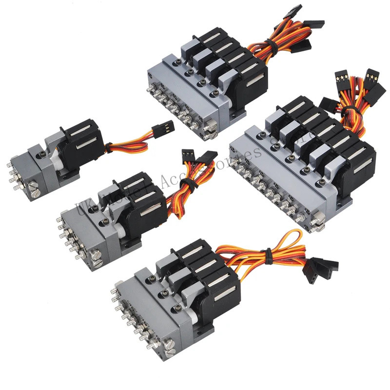 6MPa Mini ไฮดรอลิก 1/2/3/4/5 CH วาล์วสําหรับอัพเกรด Double E E010 EC160E Huina Kabolite k336gc 1580 