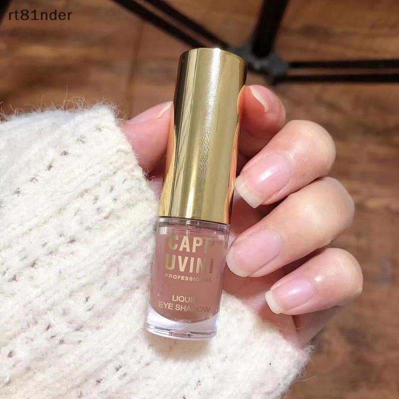 Rt สีน้ําตาล Glitter Liquid อายแชโดว์ Stick Contour Blush Pigment Fine Shimmer Matte ธรรมชาติ Cheek 