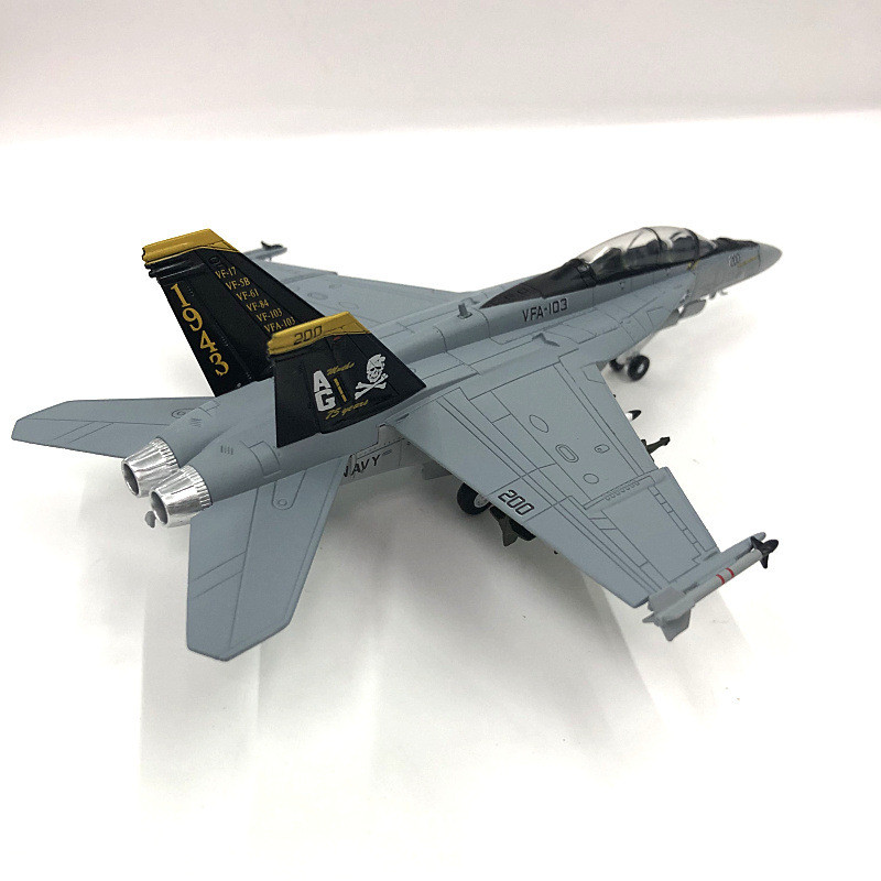 [ALLspark] 1: 100 American F-18B Strike Fighter Fighter จําลองเครื่องบินรุ่น