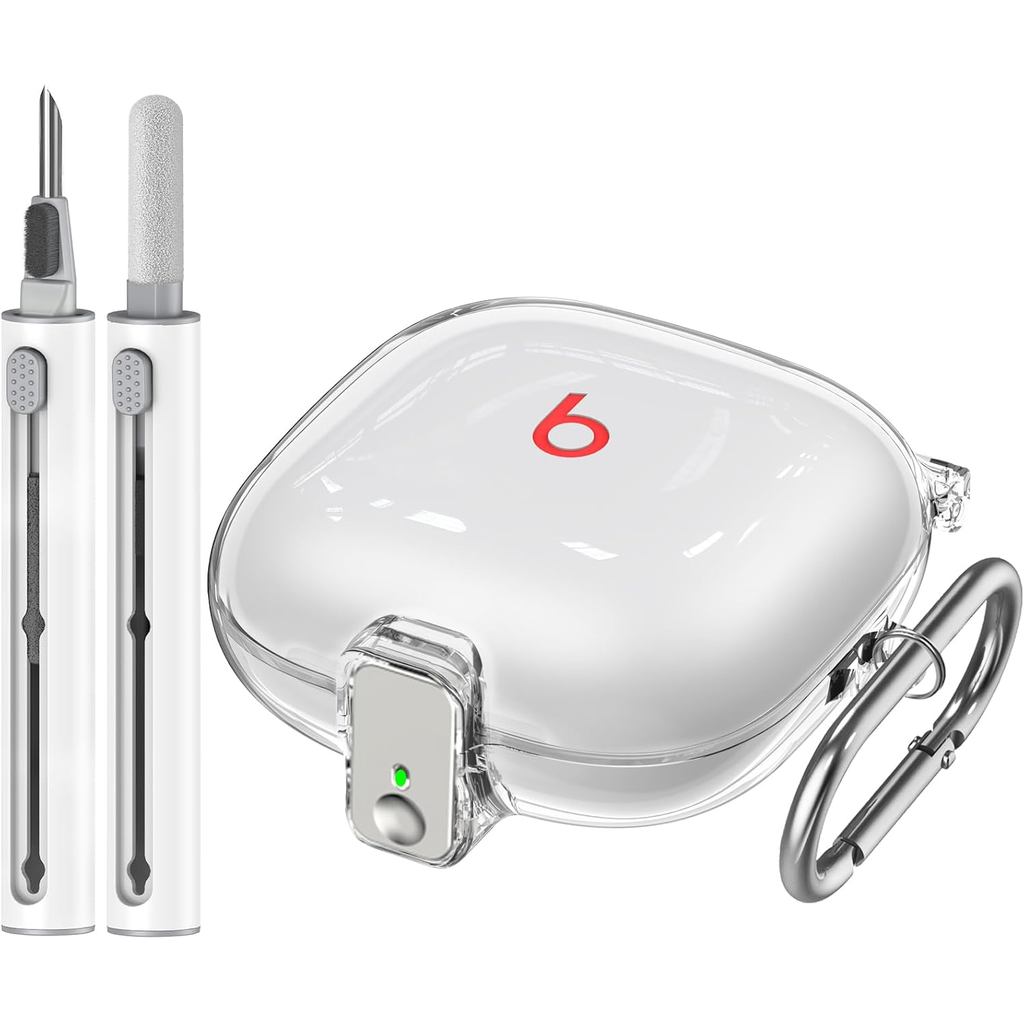 with Safety Lock สําหรับ Beats Fit Pro Case Cover,Cleaner Kit สําหรับ Beats Fit Pro,Accessories พร้อ