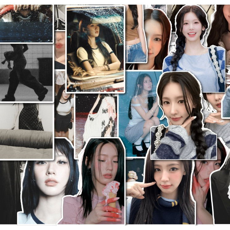 8-200pcs เราคือ I-DLE MIYEON MY Lover สติกเกอร์ I FEEL [2] YUQI 2025 น่ารัก bakeshop I Sway SOYEON M