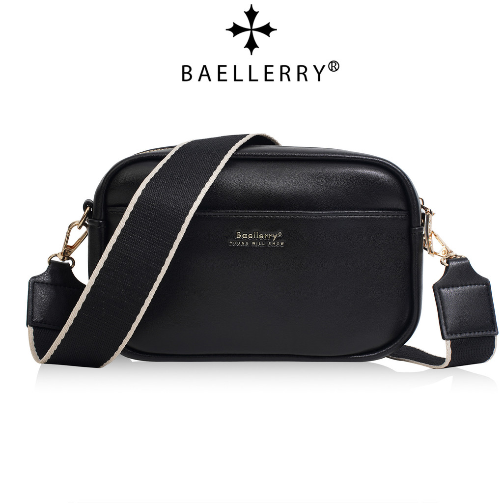 Baellerry กระเป๋าสี่เหลี่ยมเล็กสไตล์ใหม่ ออกแบบมาให้เหมาะกับการสะพายไหล่ มีซิปและขนาดพอดีมือถือ เหมาะสำหรับใช้งานใน 다양한โอกาสของคุณ