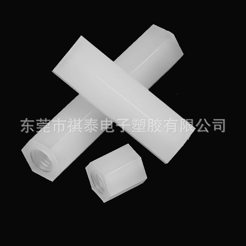 Double-Way Hexagon Spacer คอลัมน์ M5PC แผ่นฉนวนกันความร้อนพลาสติกสนับสนุนคอลัมน์หกเหลี่ยมแยกคอลัมน์ 