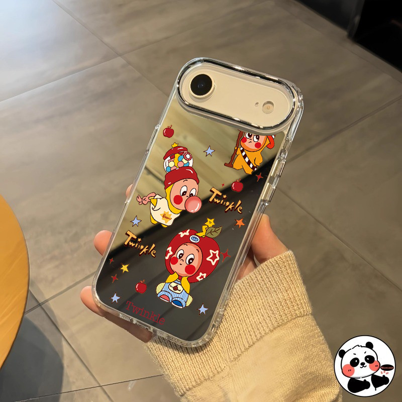 น่ารัก Twinkle Twinkle กระจกเคสโทรศัพท์สําหรับ Xiaomi Poco X7 M7 Pro Plus F7 Ultra X6 F6 F5 M6 M5S X5 M4 X4 M3 X3 NFC GT M2 Pro 5G 4G ฝาครอบการ์ตูน Star Soft Casing ราคา ถูกที่สุด ดีลบีเคเค แกลเลอรีภาพที่ 2