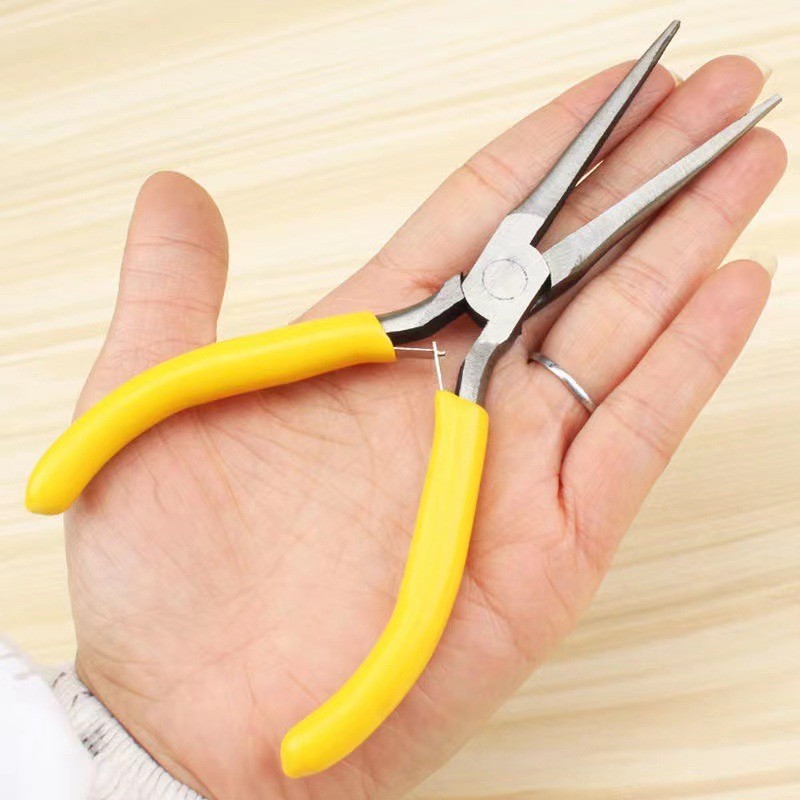 คีมมินิ คีมปากแหลม คีมปากกลม เครื่องมือ DIY เครื่องประดับ