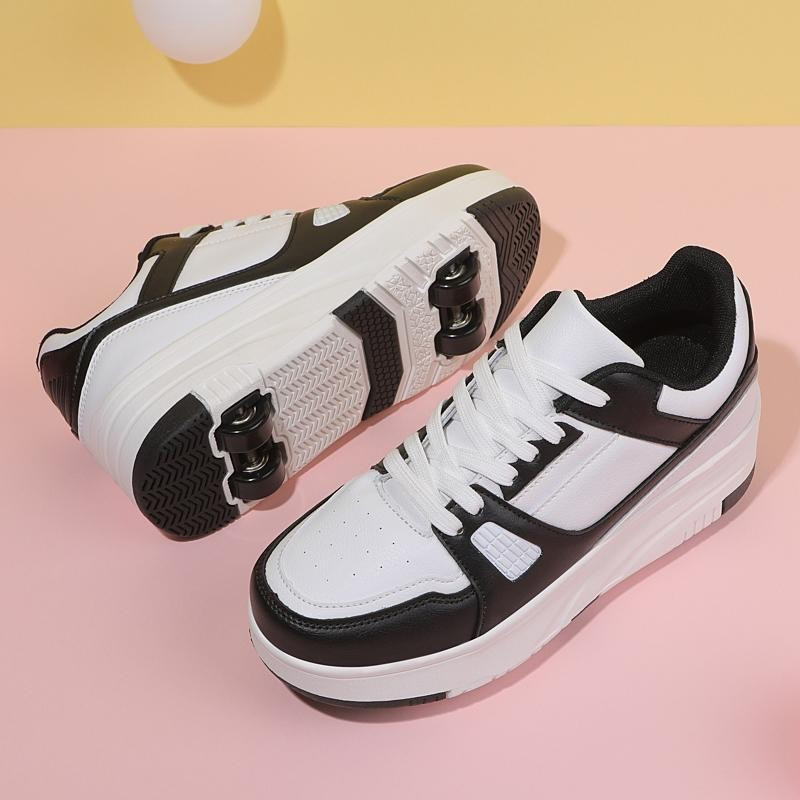 รองเท้าโรลเลอร์สเก็ตสี่ล้อสำหรับวัยรุ่นและกิจกรรมกลางแจ้ง OQ5G