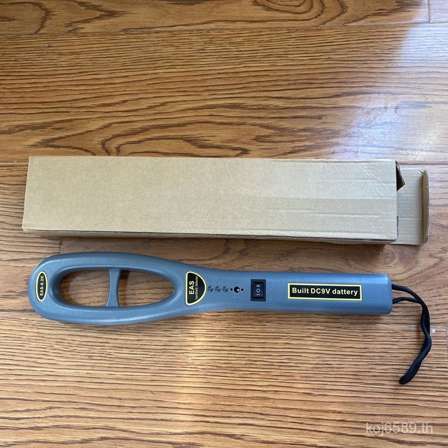 EAS Sound Magnetic Anti-theft C เครื่องตรวจจับฉลาก RF 8.2mhz ป้าย 58khz เครื่องตรวจจับมือถือ ZIEB