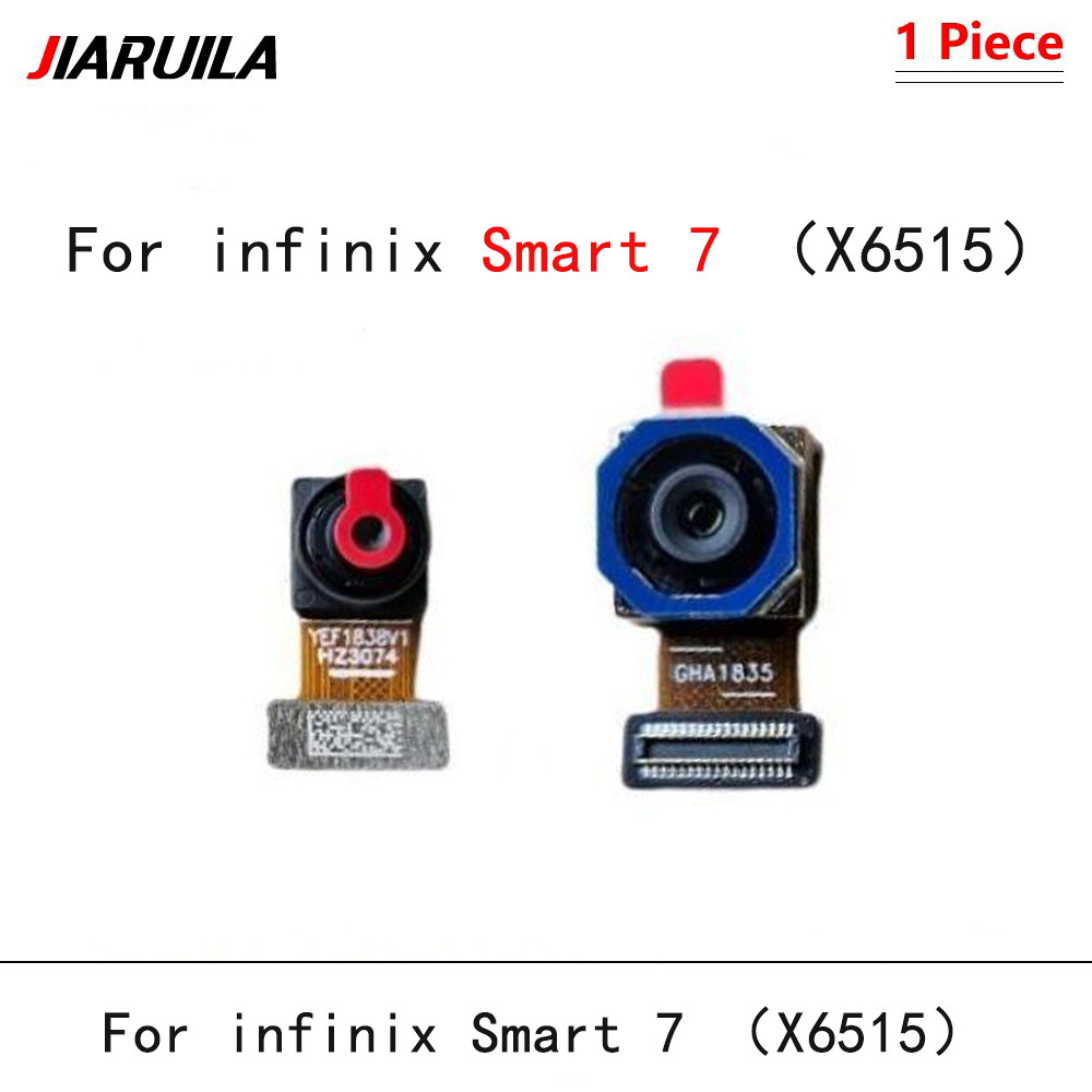 กล้องเซลฟี่ด้านหน้าสําหรับ infinix Smart 7 X6515 เปลี่ยนกล้องหลัง