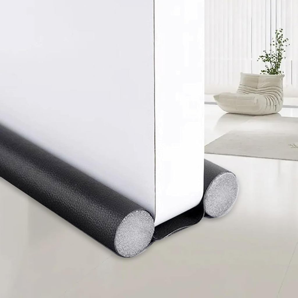 Door Draft Stopper for Bottom of Doors Weather Stripping Door Seal,36 Inch Under Door Draft Blocker,
