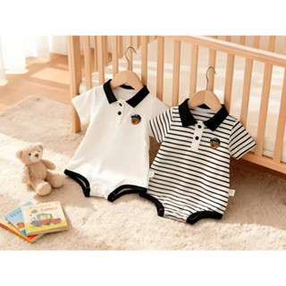 ชุดรอมเปอร์ลายพิมพ์ แนวเกาหลี น่ารักสำหรับผู้ชาย ผู้หญิงและเ…