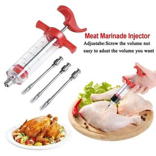Marinade Meat Food Syringe Chicken Syringe Cooking BBQ Meat Flavor Turkey Marinade Injector Spice