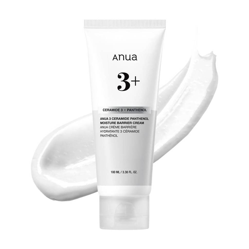 เครื่องมือดูแลผิวหน้า ANUA 3 + Ceramide Panthhenol Moisture Barrier Cream, Hydrating Face Moisturize